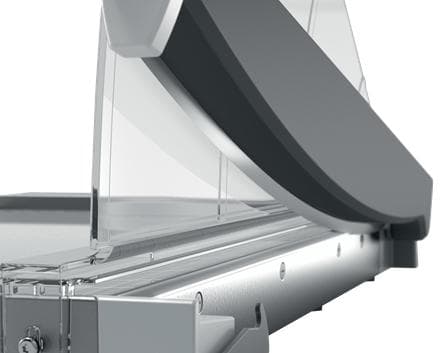 Leitz Precision Office Pro skærebord A3 med knivbeskyttelse og lysteknologi til kontor - Skærer op til 25 A4-ark - antracit