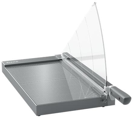 Leitz Precision Office Pro -leikkuupöytä A3 veitsisuojalla ja valotekniikalla toimistokäyttöön - Leikkaa jopa 25 A4-arkkia - Antrasiitti