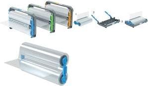 GBC genopfyldelig foliekassette til Foton 30, 100 mikrofon til brug med Foton 30 Roll Laminator, - 1 stk (4410024)