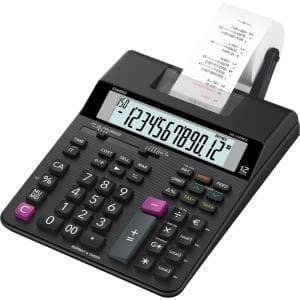 Casio HR-200RCE - Trykberegner - LCD - 12 cifre - Batteri (HR-200RCE)