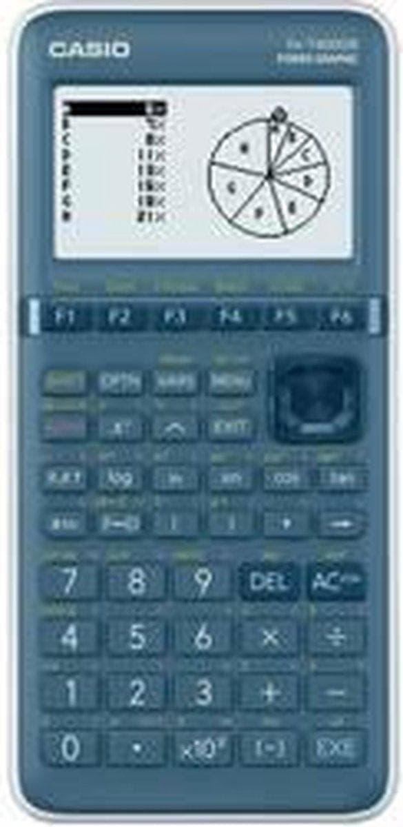 Casio FX-7400GIII Akkukäyttöinen graafinen laskin syaani Näyttöpaikkojen lukumäärä: 21