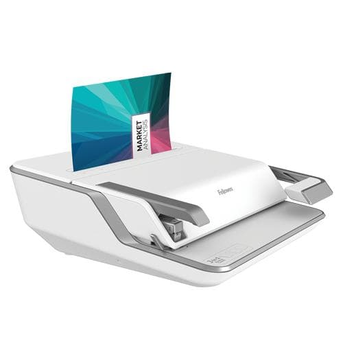 Fellowes Lyra 3 i 1 bindningsmaskin: bindning, häftning och perforering
