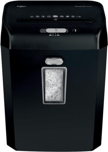 Rexel QS REX823 Paperinsilppuri Ristisilppuri 60 dB 22 cm Musta (2104583EU)