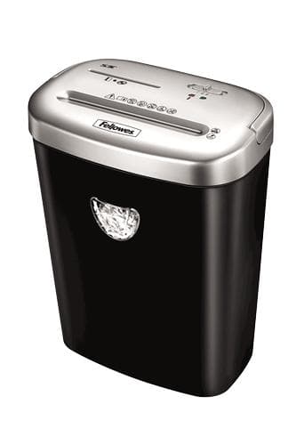 Fellowes Paper Shredder 53C Shreds P4, 10 arkkia, musta ja hopea