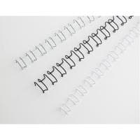GBC MultiBind - 10 mm - 21 ringe - A4 (210 x 297 mm) - 85 ark - hvid - 100 stk. Tie Wire - til P/N: IB271212, IB271250