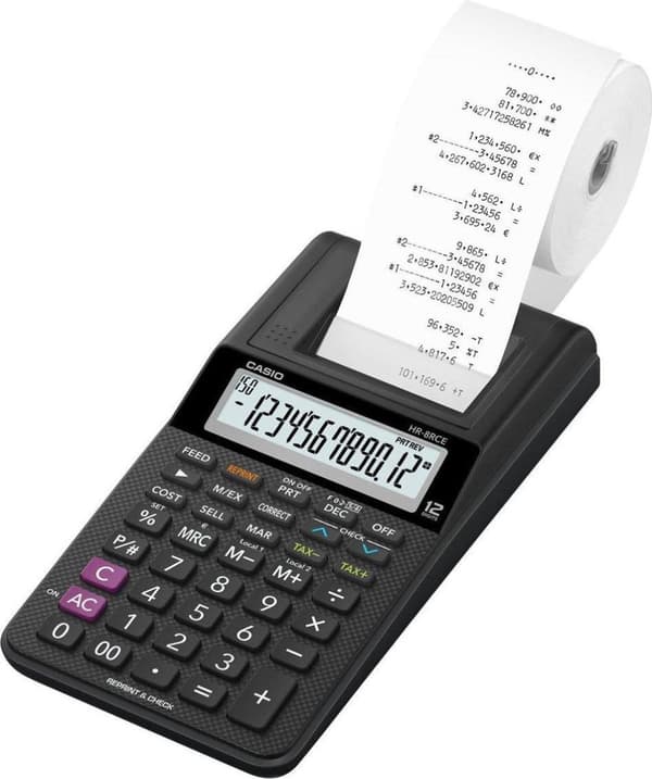 CASIO KONTOR FORESPØRGSEL MACH HR8RCE