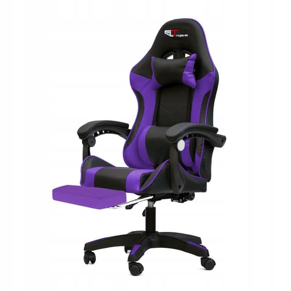 GTXFR-008 GT EXTREME Gamingstol, kontor, massage, ekoläder, fotstöd