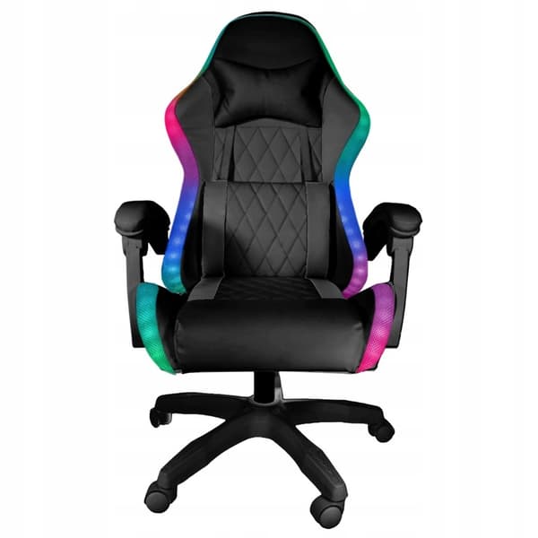 FG-PRS-L-LED-010 PRESTIGE GAMINGSTOL, LED, KONTOR, MASSAGE, EXTREM GAME