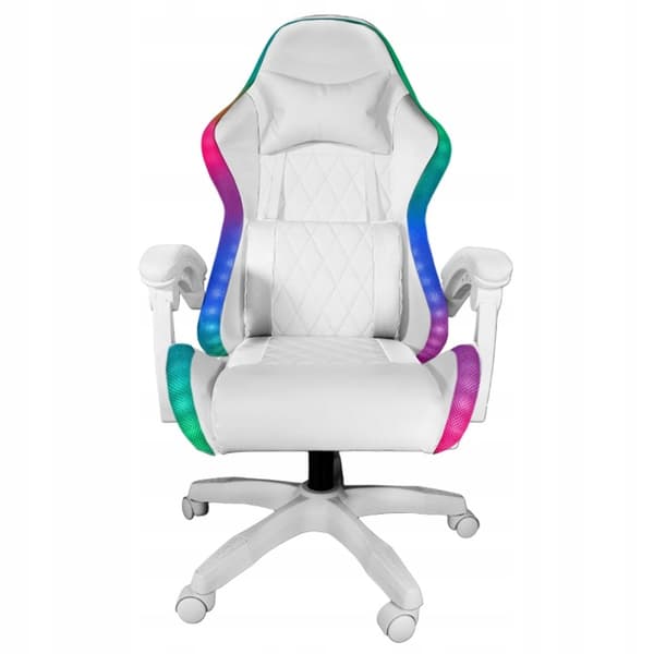 FG-PRS-L-LED-011 PRESTIGE GAMINGSTOL, LED, KONTOR, MASSAGE, EXTREM GAME
