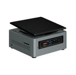 Intel Next Unit of Computing Kit NUC6CAYH - Barebone - mini-PC - 1 x Celeron J3455 / 1.5 GHz - HD Graphics 500 - GigE - WLAN: 802.11a/b/g/n/ac, Bluetooth 4.2