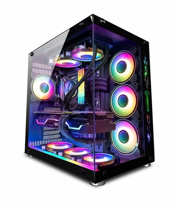 Greencom ZENITH hX97Z2 PELITIETOKONE - RTX 3080 | i7-12700 | DDR5 32 Gt