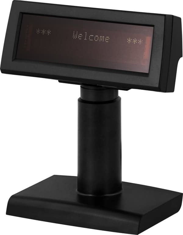 Customer display, 2x20 characters, USB, black