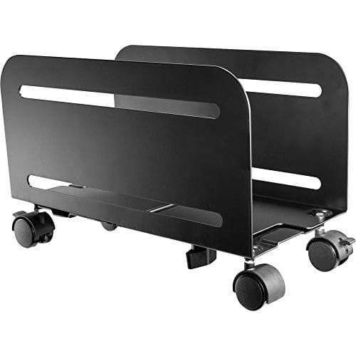 SpeaKa Professional PC Holder Gulv, Stand SP-PCS-150 SP-9009204 Sort Belastbar op til vægt=10 kg (SP-9009204)