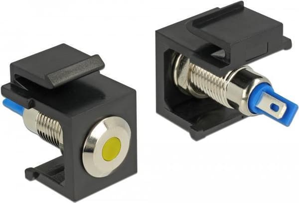 DeLOCK LED - Keystone Jack - Sort