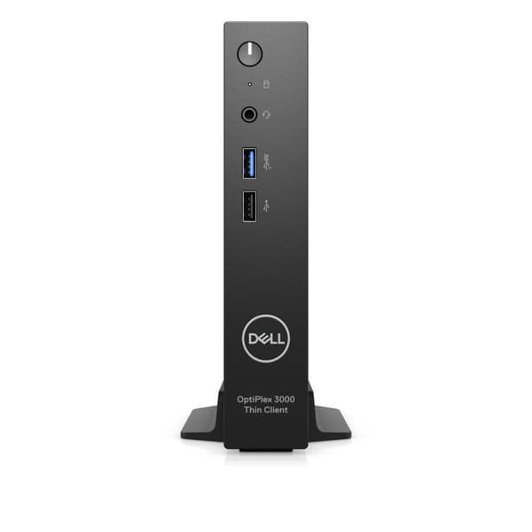 Dell OptiPlex 3000 Thin Client - Thin Client - DTS - 1 x Pentium Silver N6005 / 2GHz - RAM 8GB - Flash - eMMC 32GB - UHD-grafik - GigE - WLAN: 802.11a