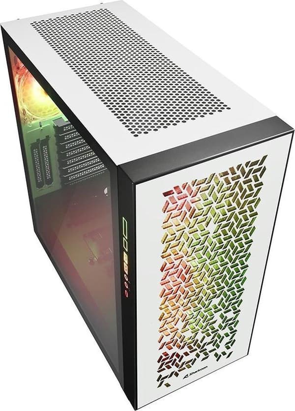 Sharkoon ELITE SHARK CA300H Tårn Hvid