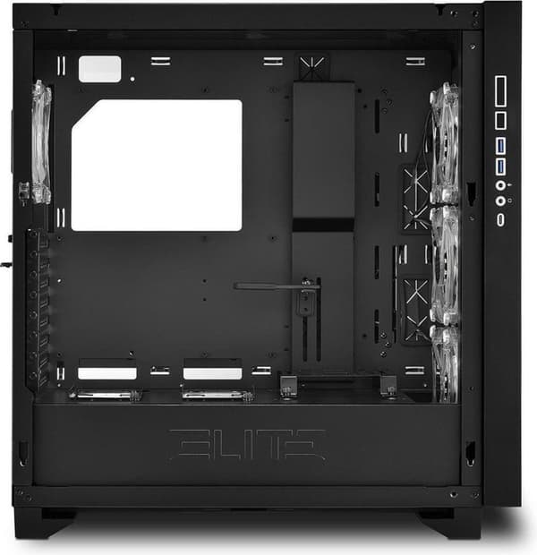 Sharkoon ELITE SHARK CA300H Tower Svart