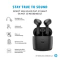 Pikkukuva 2 / 3: HP Earbuds G2 -kuulokkeet In-ear Bluetooth Musta