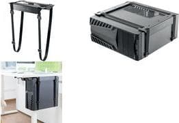 Logilink PC-holder under skrivebordet, justerbar med rem (EO0009)
