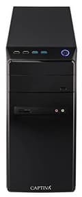Miniatyrbild 3 av 4: Captiva I65-477 PC/arbetsstation DDR4-SDRAM i5-10400 Tower 10:e generationens Intel® Core™ i5-processorer 8 GB 250 GB SSD Svart (65477)