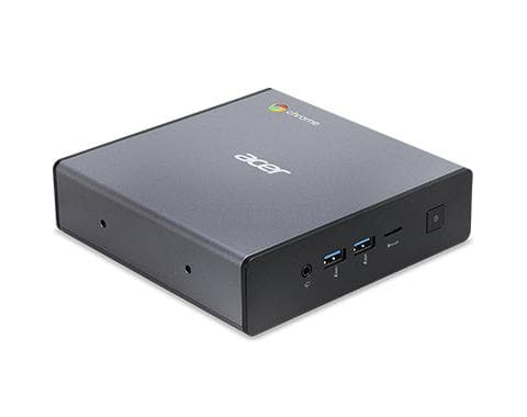 Acer Chromebox CXI4 - Mini PC - 1 x Core i3 10110U / 2,1 GHz - RAM 8 GB - Flash - eMMC 64 GB - UHD-grafik - GigE - WLAN: Bluetooth 5.0, 802.11a/b/g/n/