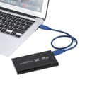 Miniatyrbild 4 av 4: Extern HDD SSD-ettui 2,5" - USB 3.0 - Aluminium - 1 To - Svart - Ultra-snabb