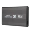 Miniatyrbild 1 av 4: Extern HDD SSD-ettui 2,5" - USB 3.0 - Aluminium - 1 To - Svart - Ultra-snabb