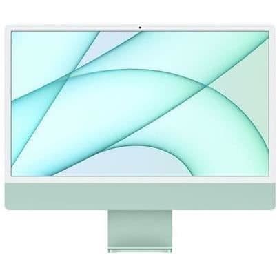 iMac 24" 2021 M1 3,2 Ghz 8 GB 256 GB 8-core GPU Grön - Renoverad - Mycket bra skick- REFURBISHED