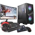 Miniatyrbild 1 av 4: VIST Gaming PC Ryzen 5 3600 - 16 GB RAM - RTX 3050 - 1 TB M.2 SSD - LCD 24 - Windows 11 Pro