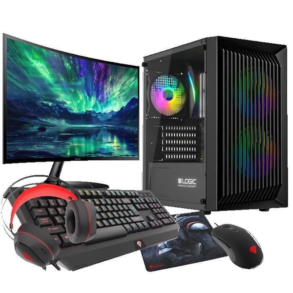 VIST Kit Gaming Ryzen 7 5700G - RAM 32Go - RX VEGA - SSD 1To M.2 - WIFI - LCD 24 - Windows 11 Pro