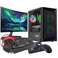 Miniatyrbild 1 av 4: VIST Ryzen 7 5700G Gaming Kit - 32 GB RAM - RX VEGA - 1 TB M.2 SSD - LCD 24 - Windows 11 Pro