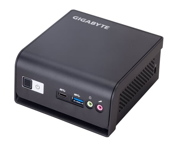 Desktop PC Gigabyte Brix  Intel Celeron N5105 up to 2.8 GHz, 1 x SO-DIMM DDR4, m.2 SSD Sort