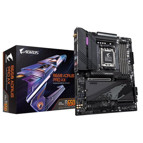 AORUS Motherboard B650 PRO AX - ATX - Socket AM5 - AMD B650