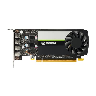 NVIDIA T1000 4GB GDDR6 PCIe 3x16 LP/FH Quad 4xMini DP / 896 Cuda cores / 50W