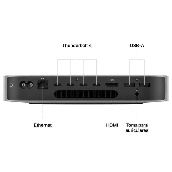 Apple Mac Mini M2/16gb/512gb Ssd Søvfarvet