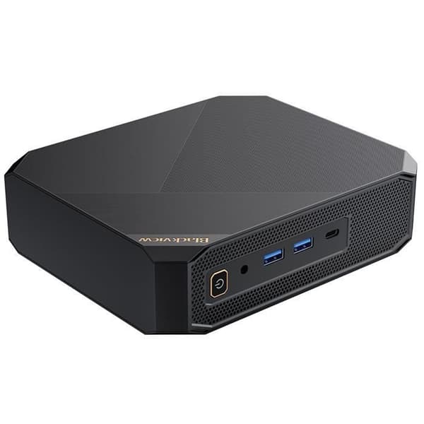Blackview MP200 Mini PC Intel Alder Lake i5-12450H, Windows 11 Pro, 16 GB DDR4-1 TB SSD, Mini Desktop Computer, WiFi 6 - Svart