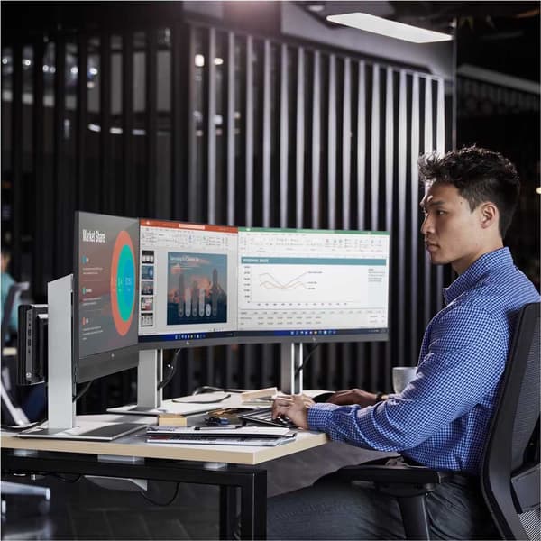 Hp Pöytätietokone Elite Mini 800 G9 I7-13700/16gb/512gb Ssd Hopeinen
