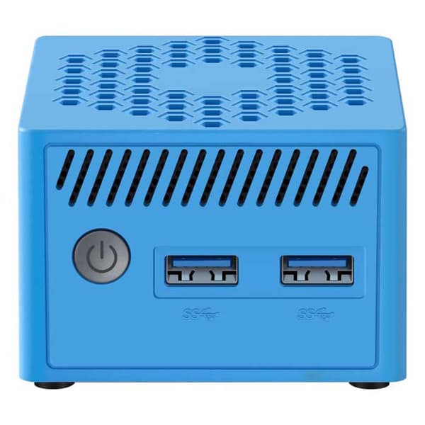 Leotec Skrivbords Pc Lempc07b N100/12gb/256gb Ssd Blå
