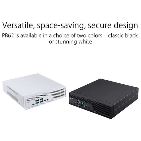 Asus Mini Pc Pb62 B5420ah I5-11400/8gb/256gb Ssd Sort