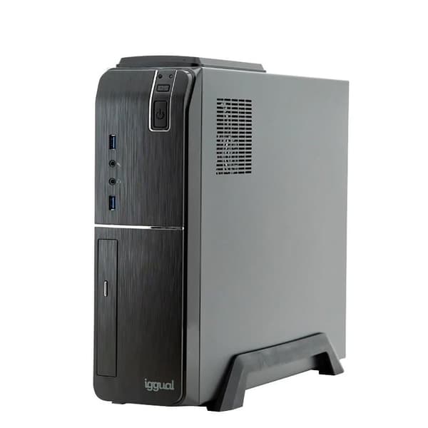 Iggual Pöytätietokone Pc Sff Psipch601 I3-10100/8gb/240gb Ssd Musta musta