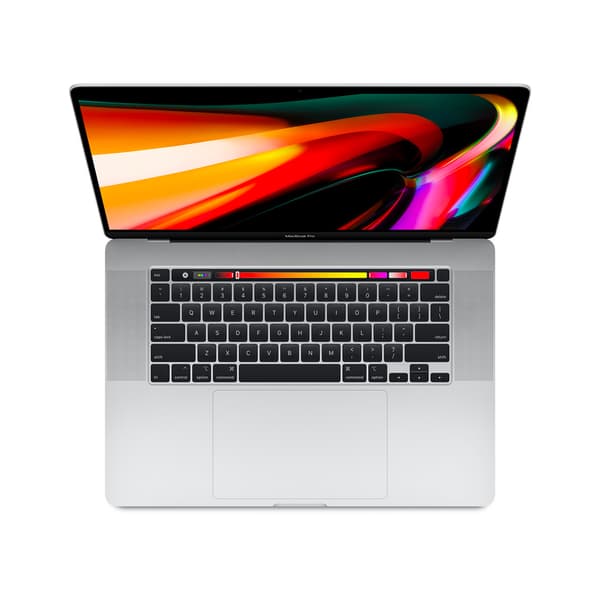 Apple MacBook Pro 16" Touch Bar Late 2019 Intel 6-Core i7 2.6 GHz 16 GB RAM 512 GB SSD Silver  Grade C Refurbished