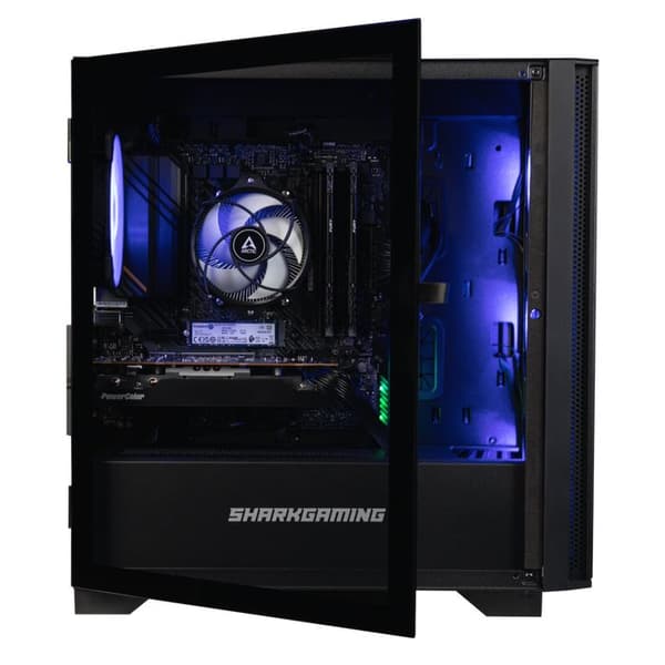 Shark Maelstrom R512 Gaming PC R5-5500, RTX4060 8G , 1TB NVMe, 16GB, Air Cooler, Windows 11 home