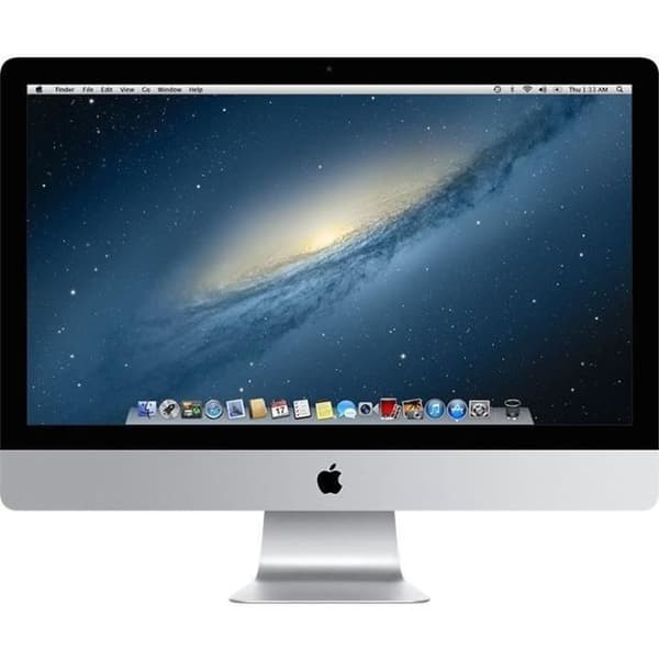 APPLE iMac 27" Core i5 3,2 Ghz 8 GB 2 TB HDD Silver (2013) - Renoverad - Mycket bra skick- REFURBISHED