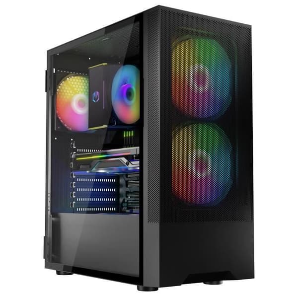 VIST Gaming PC - Ryzen 7 5700X - 32 GB RAM - RTX 4070 Super - 1TB M.2 SSD - Windows 11 Pro