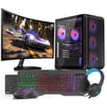 Miniatyrbild 1 av 4: VIST Ryzen 5900X Gaming PC - 64 GB RAM - RTX 4060 - 1 TB M.2 SSD - WiFi - 27 tum - Windows 11 Pro