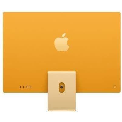 iMac 24" 2021 M1 3,2 Ghz 8 GB 512 GB GPU 8 kärnor Gul - Renoverad - Utmärkt skick- REFURBISHED