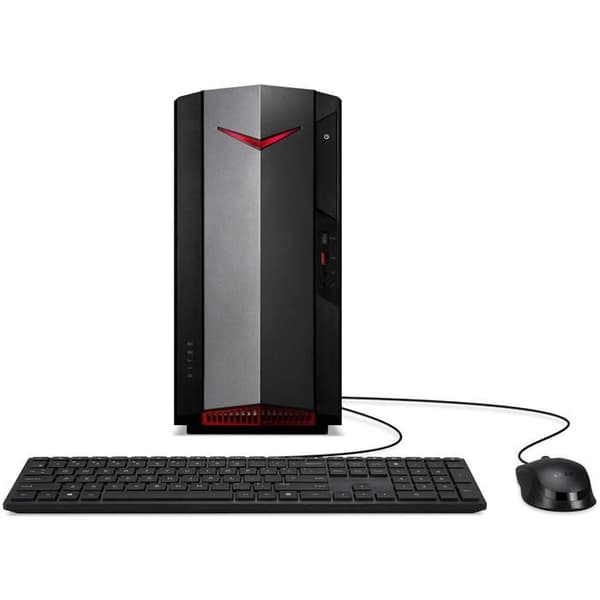 Acer PC Nitro 50 N50-120 AMD Ryzen 5 5600G 8GB RAM 512GB SSD Svart - 4711121289460 Svart