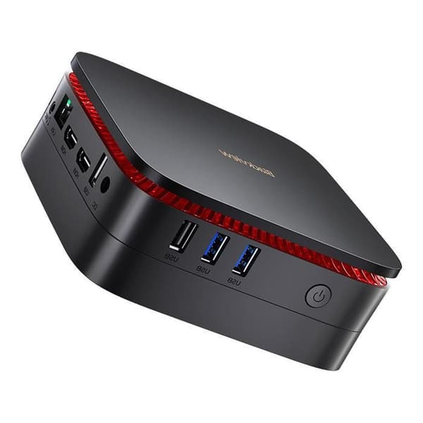 Mini PC - 16GB RAM 512GB SSD-lagring,Blackview MP60 Mini Desktop Computer,Windows 11 Pro,WiFi 2.4G+5G,Intel Celeron N5095 Black