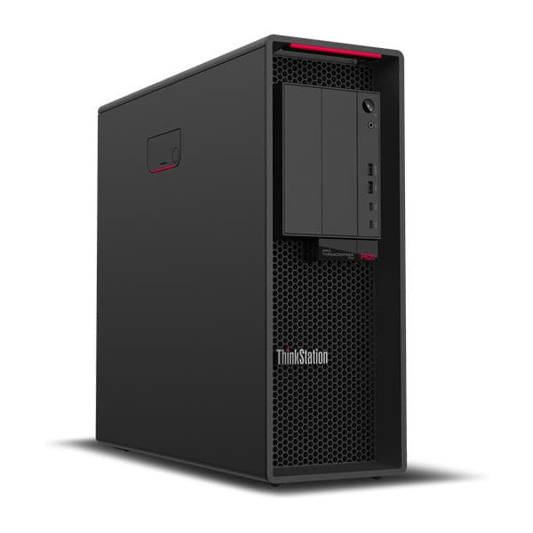 Lenovo ThinkStation P620 -arbejdsstation, Win 11 Pro (30E000GSMT) Sort