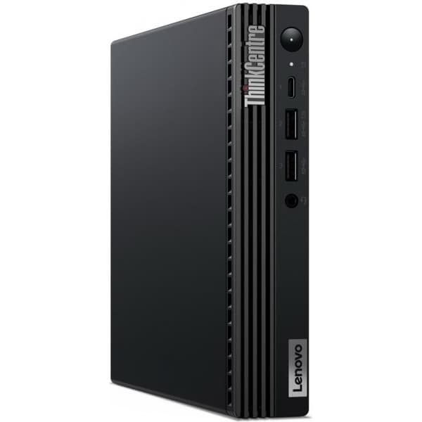 Lenovo ThinkCentre M80q Gen 4 Tiny arbejdsstation, Win 11 Pro (12E90015MX) Sort